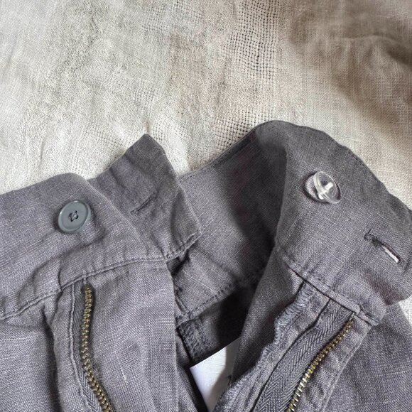 Tahari 100% Linen Pants | European Grown Flax - Picture 6 of 10